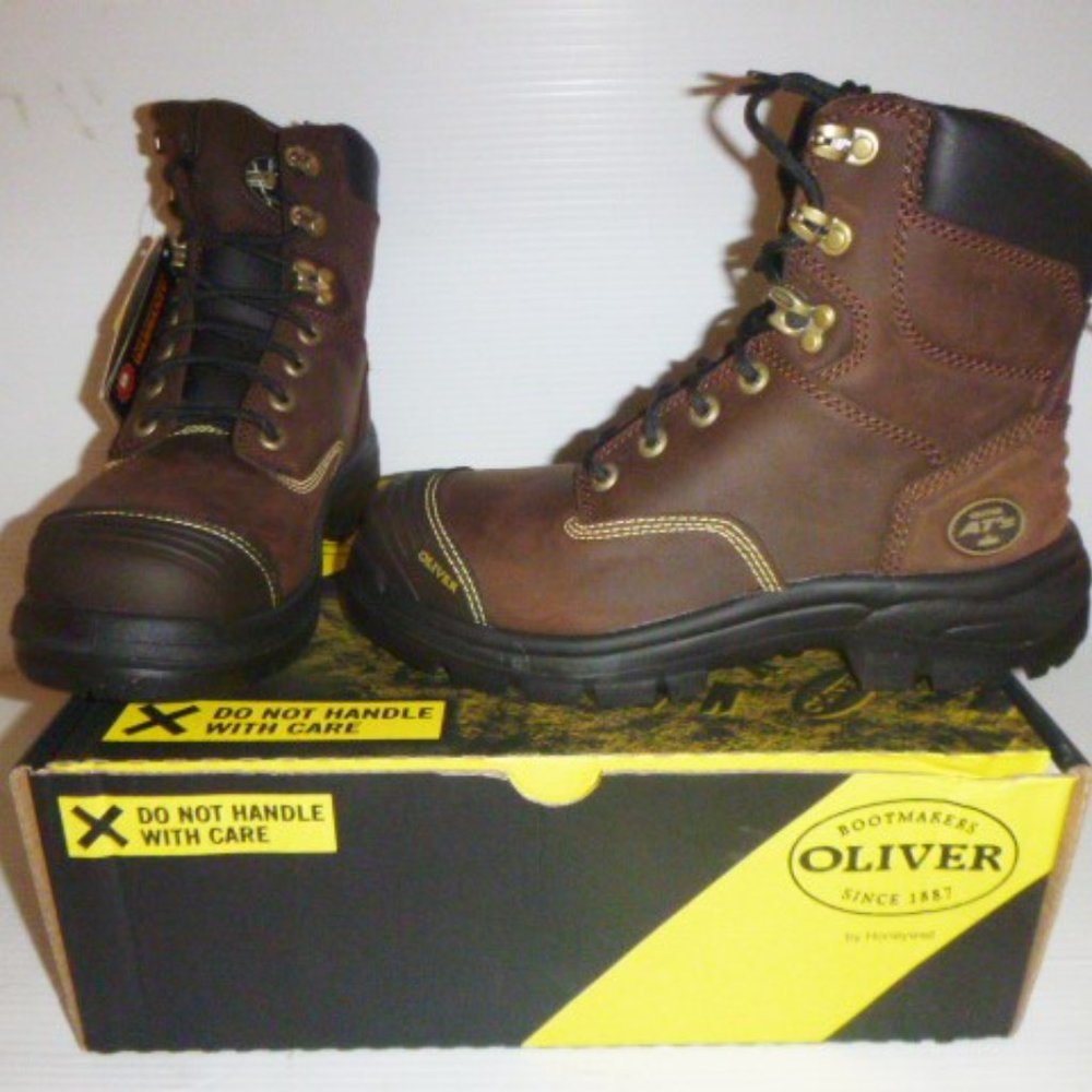 Oliver by Honeywell Mens 6 in Steel Toe Work Boots - Picture 2 of 2